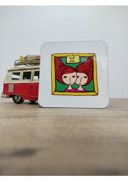 Ikizler Burç Bardak (Kupa) Altlığı