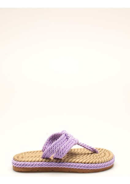 Lila Halat Ip Kadın Sandalet fiyatları