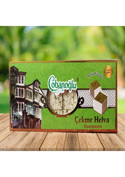 800G Antep Fıstıklı Çekme Helva