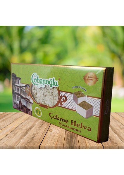 800G Antep Fıstıklı Çekme Helva