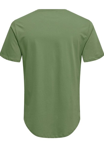 Onsmatt Lıfe Longy Ss Tee Noos Oil Green