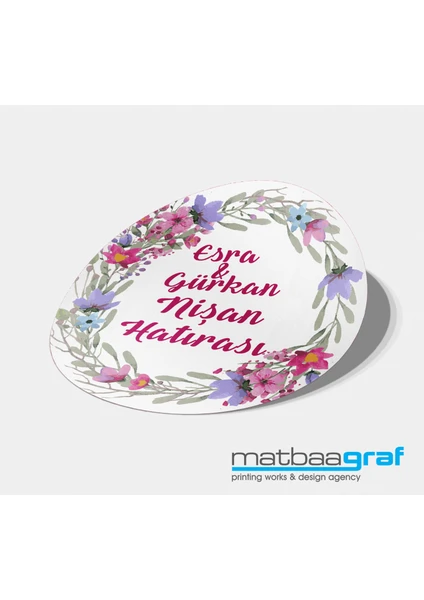 Kına-Nişan-Söz-Nikah-Düğün Etiketi-Özel Kesim Sticker 70 Adet 