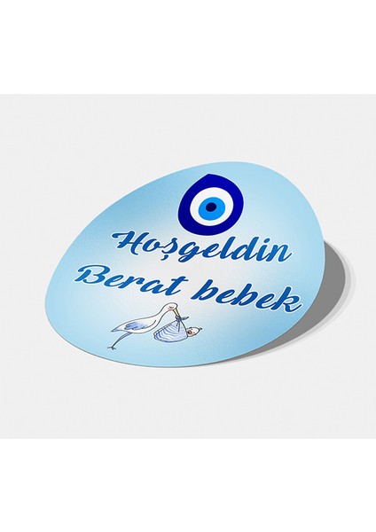 Doğum Günü-Yenidoğan-Bebek-Çocuk-Sünnet-Özel Kesimli Sticker 70 Adet