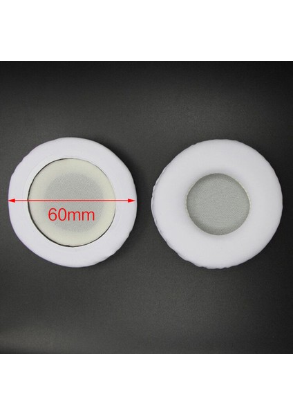 1 Çift Yedek Kulak Pedleri Earmuff Earpads Kapak 55/65/75 / 85/95 / 105MM 60MM (Yurt Dışından) modelleri