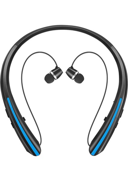 Spor Egzersizi Seyahat Sarı Için Mic ile Bluetooth Kulaklık Boyun Bandı (Yurt Dışından)