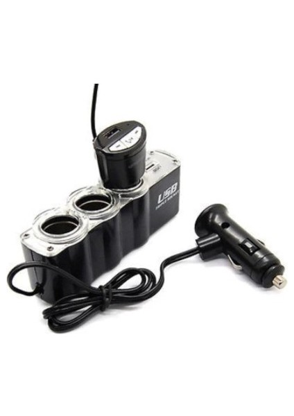 Araba Araç Oto Çakmak Çoklayıcı Çoğaltıcı Soketi USB Çakmaklık fiyatları