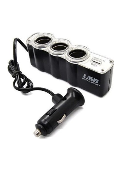Araba Araç Oto Çakmak Çoklayıcı Çoğaltıcı Soketi USB Çakmaklık modelleri