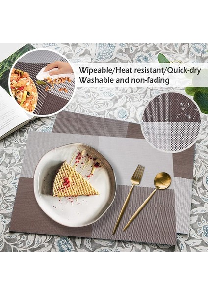 6'lı Su Geçirmez Silinebilir Isıya Dayanıklı Yemek Servis Altlıkları (Yurt Dışından) indirimleri