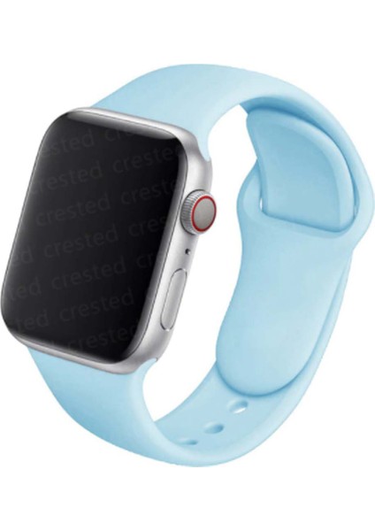 Silikon Apple Watch Kayışı 38/40MM Mavi