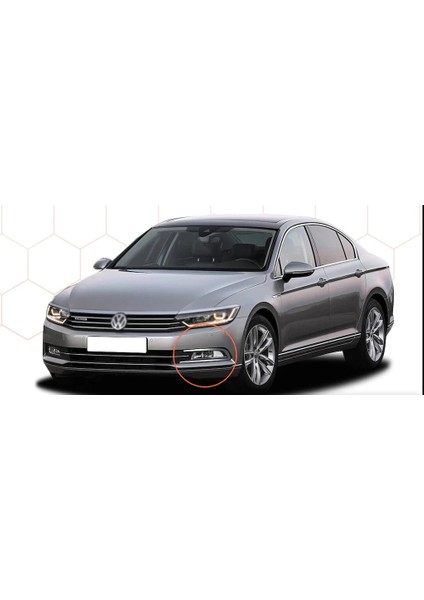 Volkswagen Passat B8 Sis Çerçevesi 2015 ve Üzeri Uyumlu Krom Paslanmaz Çelik