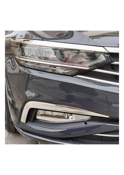 Volkswagen Passat B8.5 2019 Uyumlu Sis Çerçevesi Krom Paslanmaz Çelik modelleri