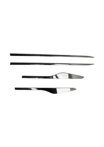 Renault Clio 4 Hb 2012 Üzeri Uyumlu Yan Kapı Çıtası 4 Parça