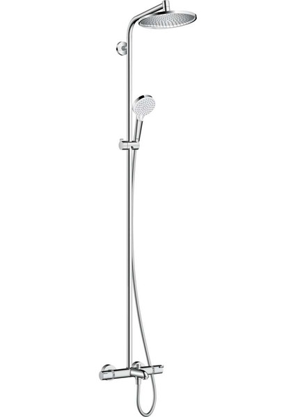 Duş Kolonu 240 1 Jet, Banyo Termostatı Ile Crometta S 27320000