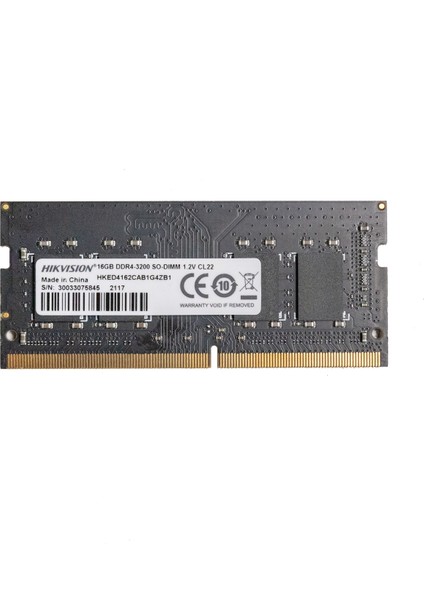 HKED4162CAB1G4ZB1 16GB DDR4 3200 MHZ  SODIMM Notebook Ram