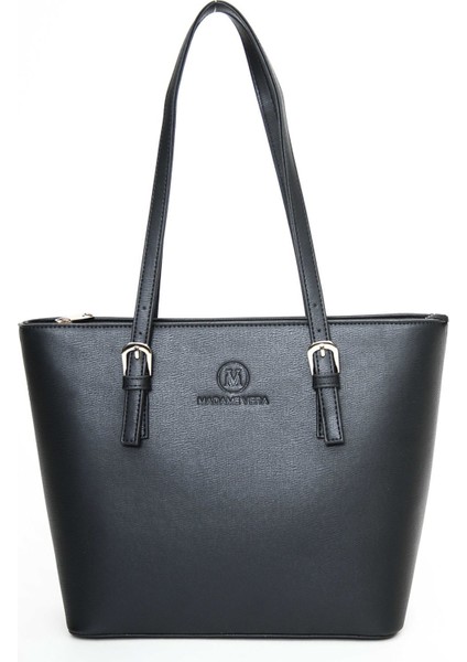 Çanta Kadın Omuz Çantası Madame Vera MV029 Siyah