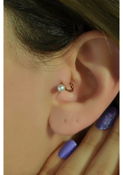 Sacce Scarves&Accessories Inci Halka Tragus Piercing Helix Kıkırdak Küpesi