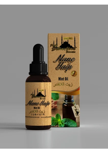 Tarihi SultanAhmet Baharatçısı Nane Yağı 20 ml