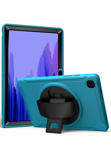 Samsung Galaxy Tab A7 10.4 (2020) Dönen Tutucu Kılıf Açık Mavi (Yurt Dışından)