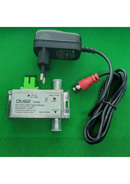 DOT200 - Fiber Optic Receiver - Catv + Sat Agc 47-2150MHZ