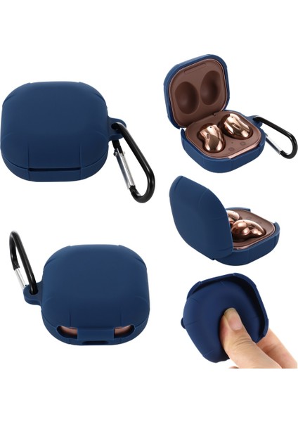 Ex Beauty Samsung Galaxy Buds Live Için Silikon Kulaklık Kılıfı (Yurt Dışından)