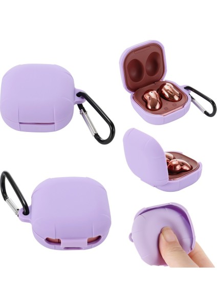 Ex Beauty Samsung Galaxy Buds Live Için Silikon Kulaklık Kılıfı (Yurt Dışından)