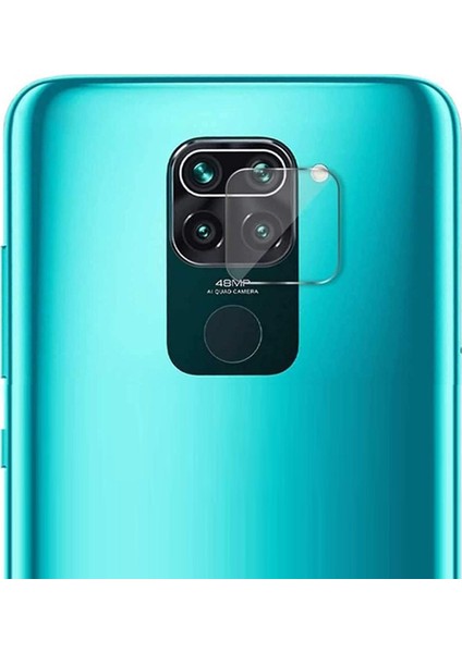 Xiaomi Redmi Note 9 Kamera Lens Koruyucu Nano Cam Şeffaf Tam Kaplama