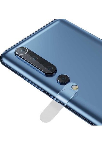 Xiaomi Mi 10 Pro Kamera Lens Koruyucu Nano Cam Şeffaf Tam Kaplama