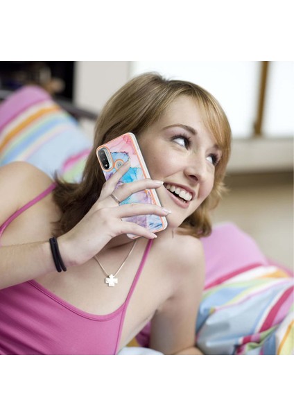 Motorola Moto E20 / E30 / E40 Için Ince Şık Desenli Sert Esnek Tpu Tampon Cep Telefonu Kılıfı (Yurt Dışından)