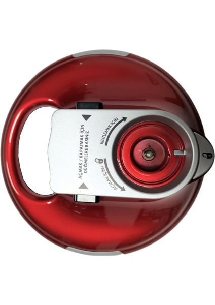 AR171 Blendart Multi Blender Orijinal Işlem Hazne Kapağı Parlak Kırmızı