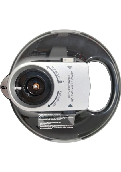 AR1003 Blendart Multi Blender Orijinal Işlem Hazne Kapağı Siyah