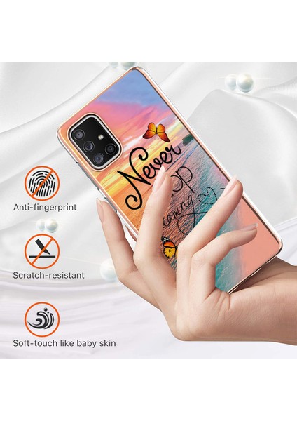 Samsung Galaxy A71 / A71 5g Için Ince Şık Desenli Sert Esnek Tpu Tampon Cep Telefonu Kılıfı (Yurt Dışından) fırsatları