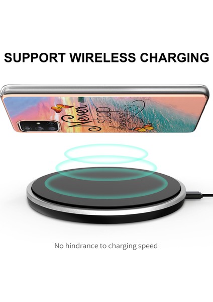 Samsung Galaxy A71 / A71 5g Için Ince Şık Desenli Sert Esnek Tpu Tampon Cep Telefonu Kılıfı (Yurt Dışından) indirimleri