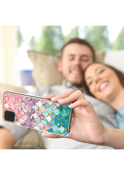 Samsung Galaxy A12 5g Için Ince Şık Desenli Sert Esnek Tpu Tampon Cep Telefonu Kılıfı (Yurt Dışından) fiyatları