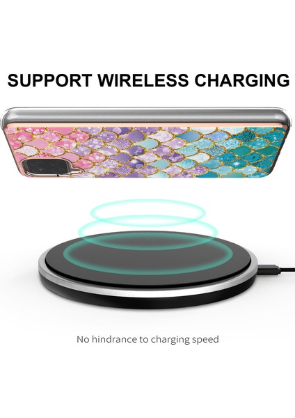 Samsung Galaxy A12 5g Için Ince Şık Desenli Sert Esnek Tpu Tampon Cep Telefonu Kılıfı (Yurt Dışından) indirimleri