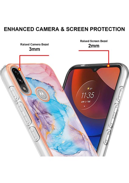 Motorola Moto E7 Power / E7I Power Için Ince Şık Desenli Sert Esnek Tpu Tampon Cep Telefonu Kılıfı (Yurt Dışından) fırsatları