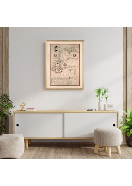Anatolıa Map Ahşap Tablo