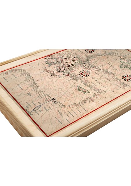 Anatolıa Map Ahşap Tablo