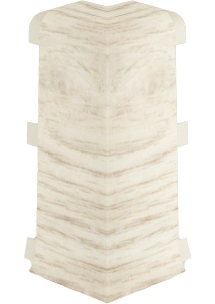 VOX Esquero PVC Süpürgelik Çınar Bianco - ESQ604 Dış Köşe Aksesuarı (1 Paket - 2 Adet)