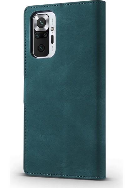 Xiaomi Redmi Için Not 10 4g / Note 10S Deri Kılıf Mavi modelleri