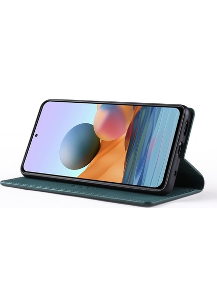 Xiaomi Redmi Için Not 10 4g / Note 10S Deri Kılıf Mavi indirimleri
