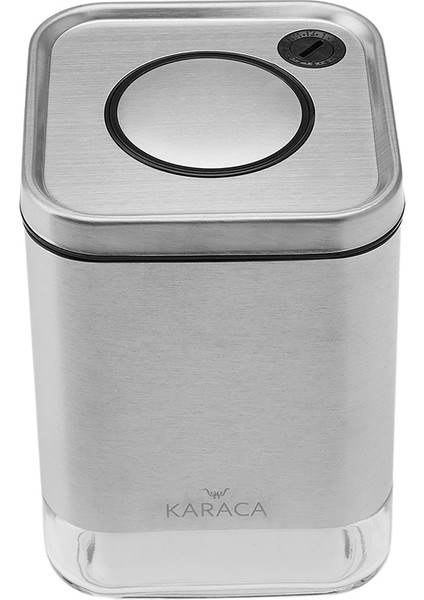 Avangart İnox Vakumlu Cam Kavanoz Saklama Kabı S modelleri