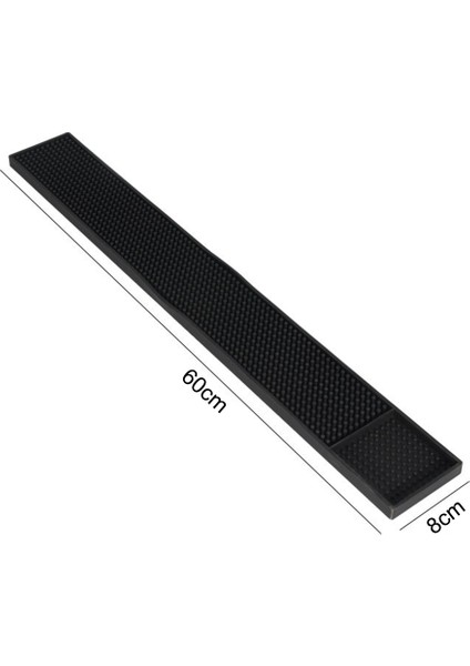 F Fityle Bar Mat Pvc Bar Servis Spill Mat Kokteyl Bartender Kahve Bar Veya Tezgah Paspaslar Kurutma Mat Parti Damla Kokteyl Baba Doğum Günü Hediyesi 60X8 cm (Yurt Dışından)