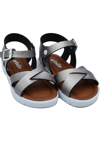 Kız Çocuk Efole Yumuşak Taban Sandalet