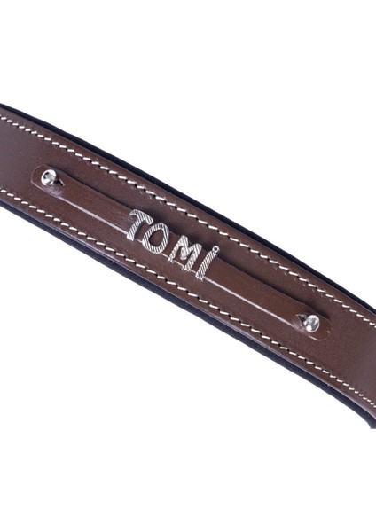 Isimlikli Deri Boyun Tasması M 3X42-50CM Kahverengi fiyatları
