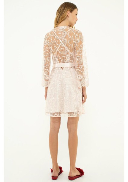 Kadın 6lı Set Kaplı Güpürlü Saten (PC6225) fırsatları