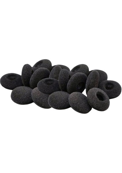 18MM Sünger Kulaklık Earpad 16 Adet Yedek Siyah Kulak Kulaklık Kapak (Yurt Dışından)