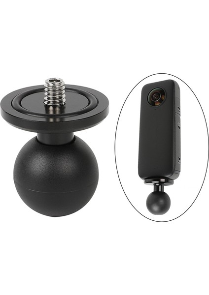 INSTA360 Için 1/4 "iplik Dslr Kamera ile 25MM Serin Ballhead Kelepçe Montaj (Yurt Dışından)