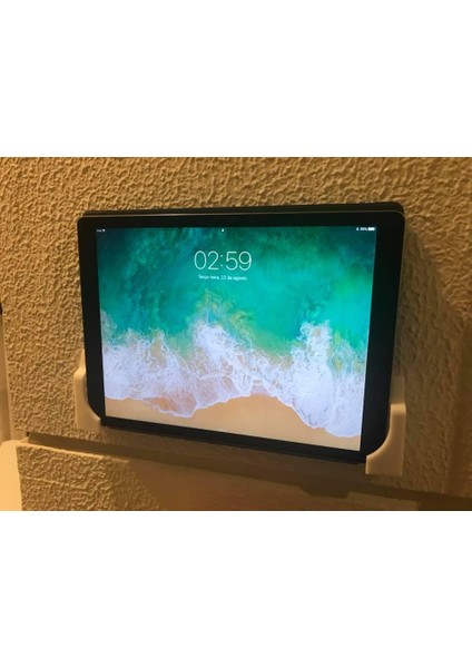 Ipad Tablet Duvara Montaj Aparatı Tutucu Askısı Standı Aparatı