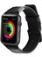 puluz Apple Watch Uyumlu Series 7 Için 41Mm / 6 & Se & 5 & 4 40Mm / 3 & 2 & 1 38Mm Kordonlu Saat Siyah (Yurt Dışından) 3