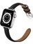 puluz Kayış Apple Watch Uyumlu Series 7 45Mm / 6 & Se & 5 & 4 44Mm / 3 & 2 & 1 42Mm Siyah Gümüş Toka (Yurt Dışından) 2
